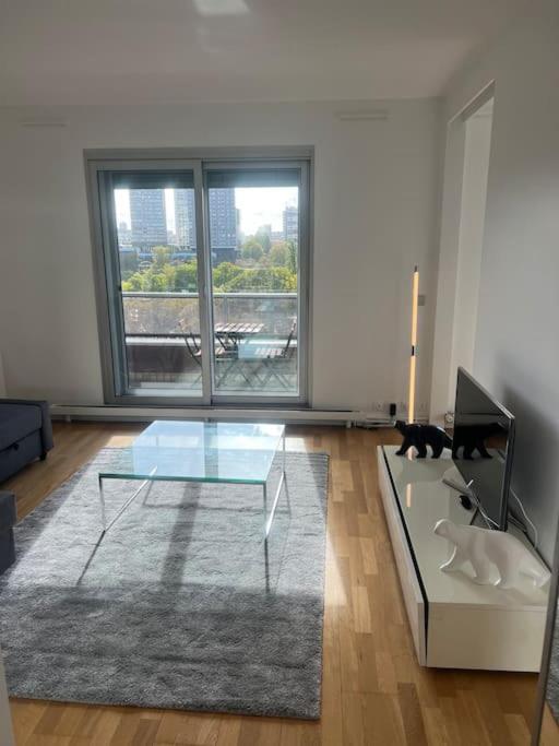 Apartament Tour Eiffel Terrasse Vue Seine Paryż Zewnętrze zdjęcie