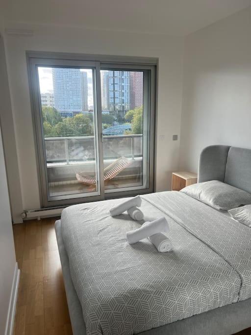 Apartament Tour Eiffel Terrasse Vue Seine Paryż Zewnętrze zdjęcie
