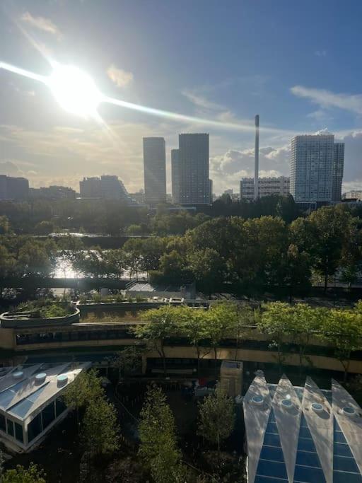 Apartament Tour Eiffel Terrasse Vue Seine Paryż Zewnętrze zdjęcie